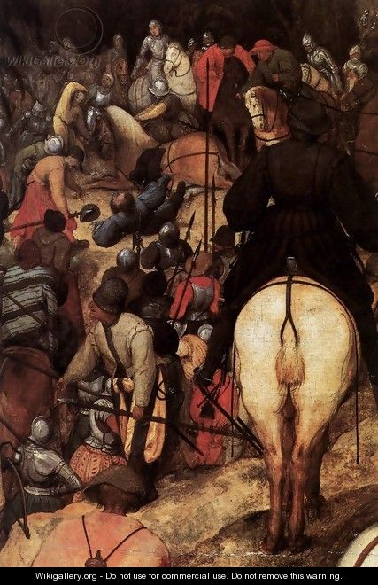 The Conversion of Saul (detail) 3 - Pieter the Elder Bruegel