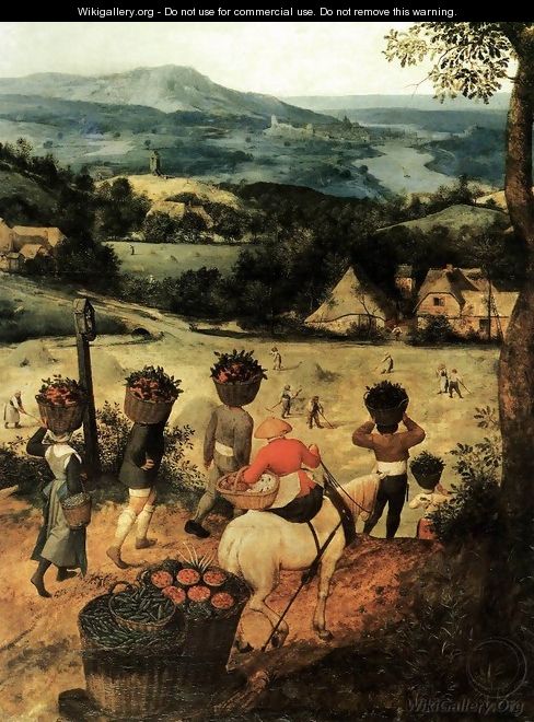 Haymaking (detail) 3 - Pieter the Elder Bruegel