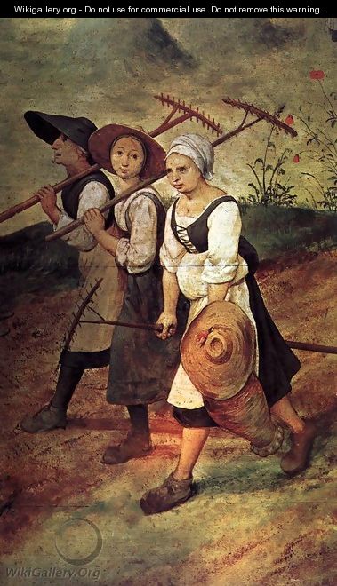 Haymaking (detail) 2 - Pieter the Elder Bruegel
