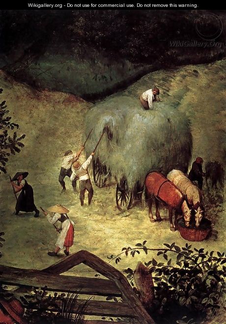 Haymaking (detail) - Pieter the Elder Bruegel