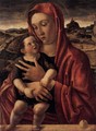 Madonna, with Child Standing on a Parapet - Giovanni Bellini