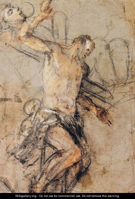 The Good Thief on the Cross - Jacopo Bassano (Jacopo da Ponte)