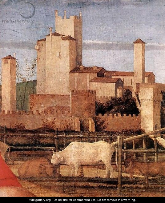 Madonna of the Meadow (detail) 2 - Giovanni Bellini