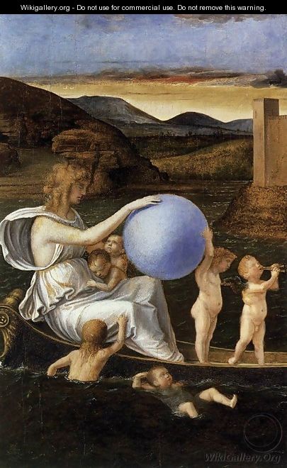 Four Allegories Fortune (or Melancholy) - Giovanni Bellini