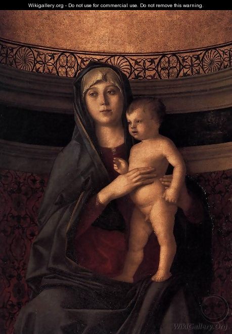 Frari Triptych (detail) 3 - Giovanni Bellini