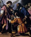The Archangel Raphael Refusing Tobias's Gift - Giovanni Bilivert
