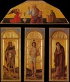 Triptych of St Sebastian - Jacopo Bellini