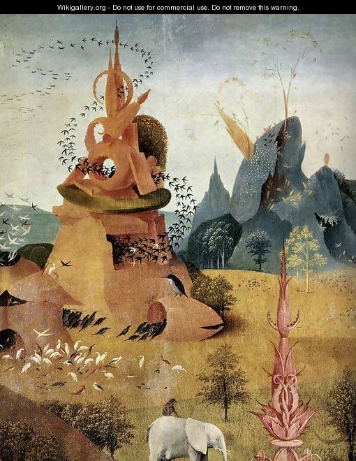 Triptych of Garden of Earthly Delights (detail) 2 - Hieronymous Bosch