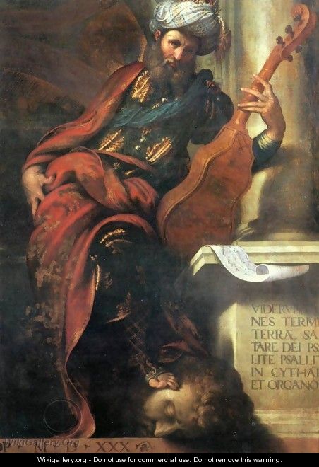 The Prophet David 2 - Camillo Boccaccino