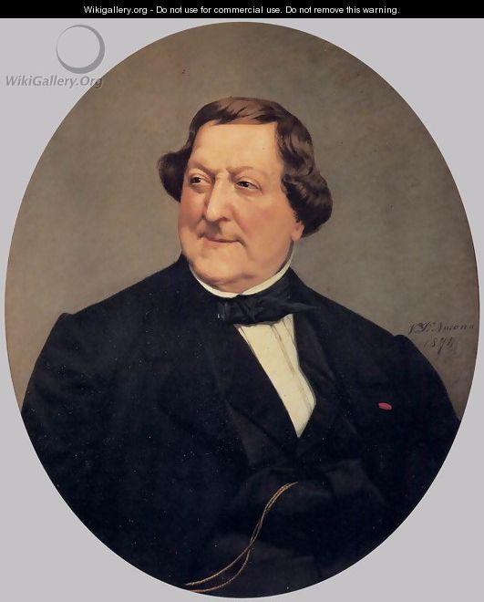 Portrait of Gioacchino Rossini - Vito d