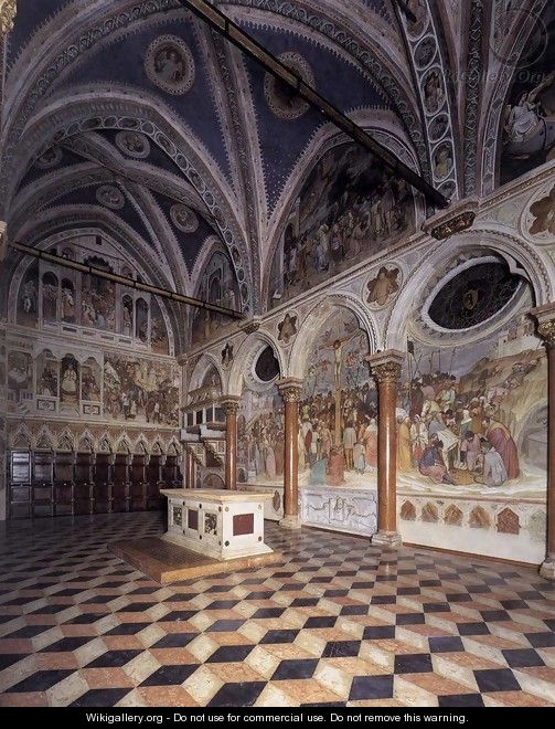 View of the Cappella di San Giacomo - Altichiero da Zevio