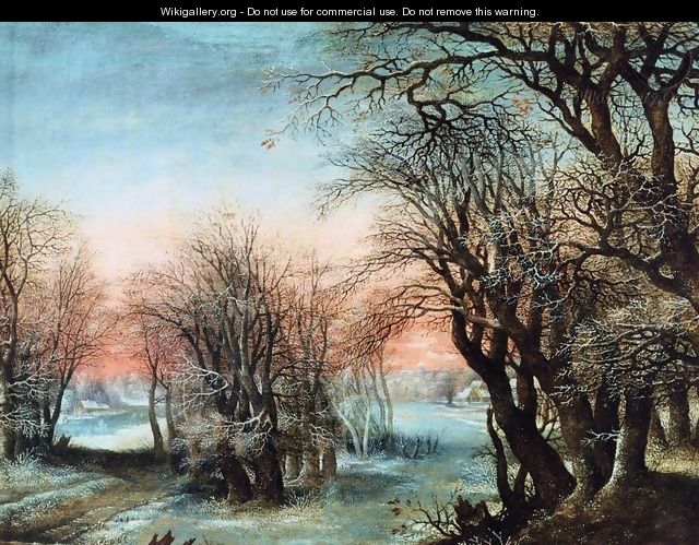 Winter Landscape - Denys Van Alsloot