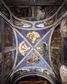 View of the chapel vaulting - Angelico Fra