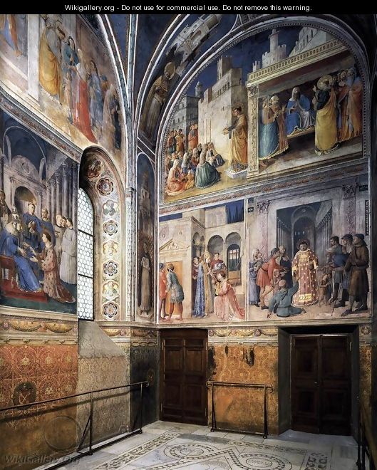 View of the chapel - Angelico Fra