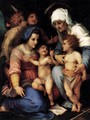 Madonna and Child with St Elisabeth, the Infant St John, and Two Angels - Andrea Del Sarto
