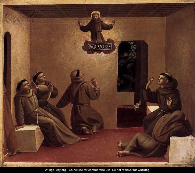 The Apparition at Arles - Angelico Fra