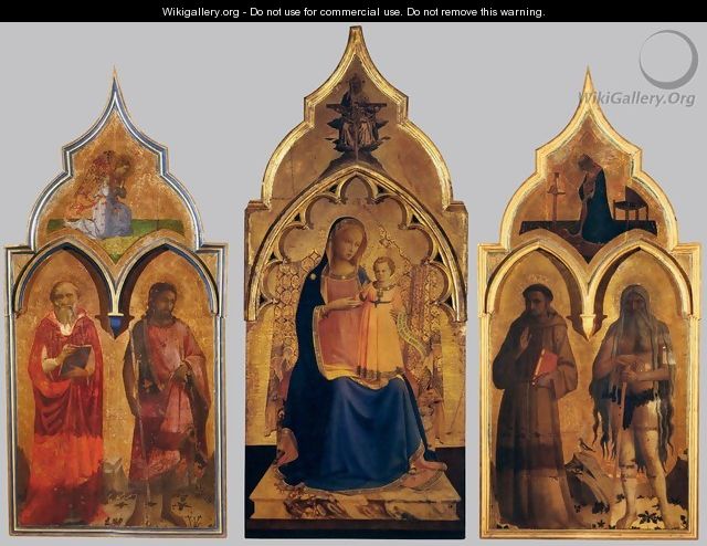 Compagnia di San Francesco Altarpiece - Angelico Fra