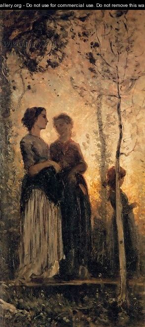Three Peasant Women - Cristiano Banti