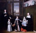 Interior with a Dordrecht Family 2 - Nicolaes Maes