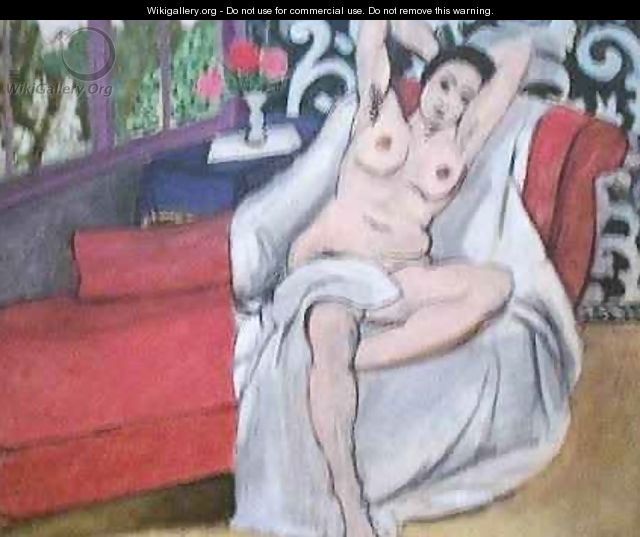 Nude on a Sofa - Henri Matisse
