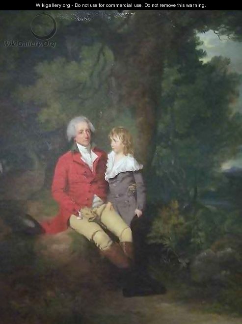 Ralph Winstanley Wood and His Son Wm Warren Wood - Francis Wheatley