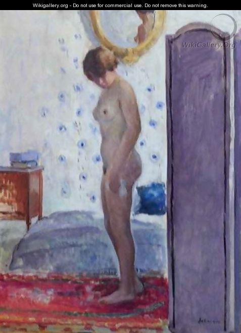 Young Girl at Her Toilet - Henri Lebasque