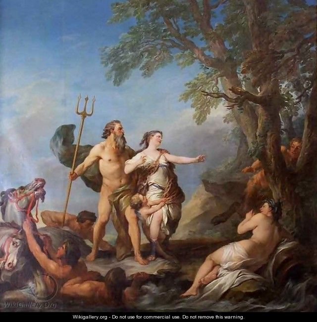 Neptune and Amymone - Charles-André van Loo