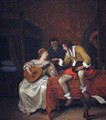 Ascagnes and Lucelle the Music Lesson - Jan Steen