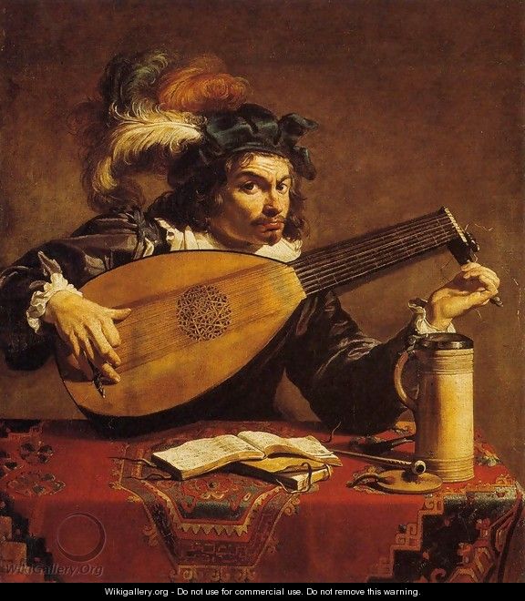 The Lute Player - Theodoor Rombouts