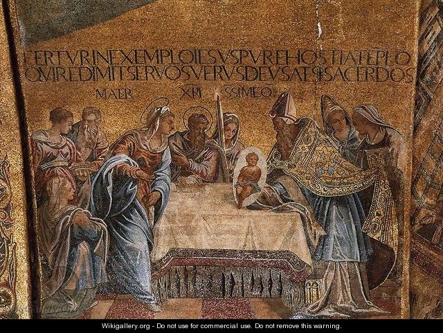 Presentation of Christ in the Temple - Domenico Tintoretto (Robusti)