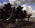 Oaks by a Lake with Waterlilies - Jacob Van Ruisdael