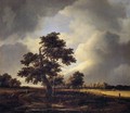 Landscape with Shepherds and Peasants - Jacob Van Ruisdael