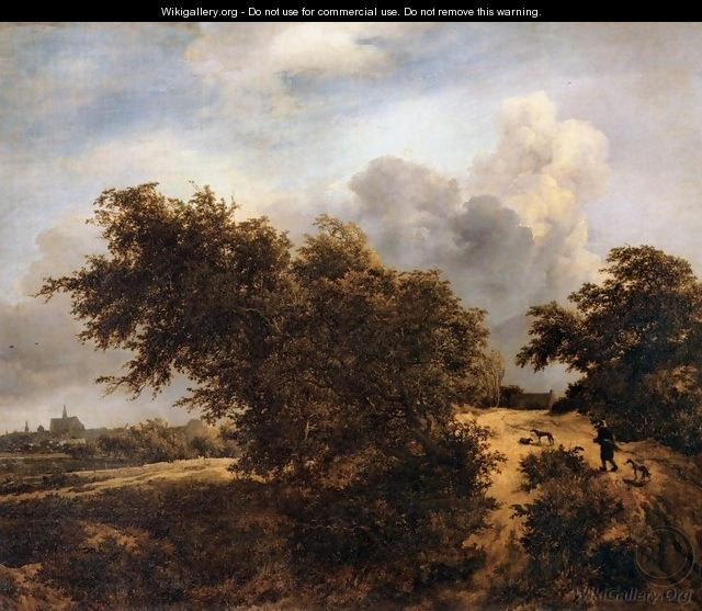 The Thicket (Path in the Haarlem Dunes) - Jacob Van Ruisdael