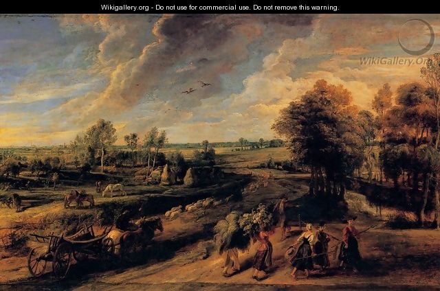 Return from the Fields - Peter Paul Rubens