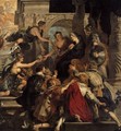 The Apotheosis of Henry IV and the Proclamation of the Regency of Marie de Medic - Peter Paul Rubens