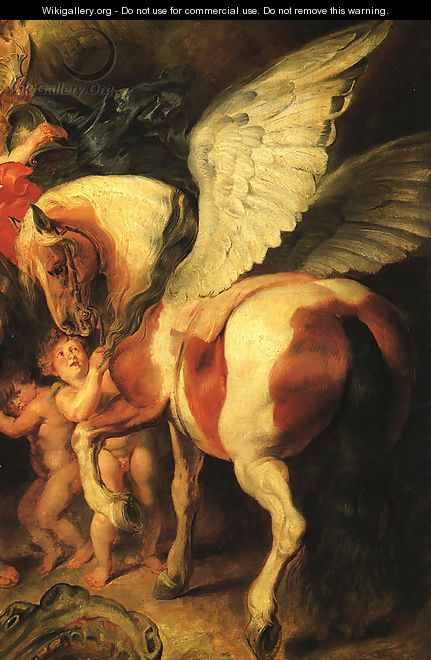 Perseus and Andromeda (detail) - Peter Paul Rubens