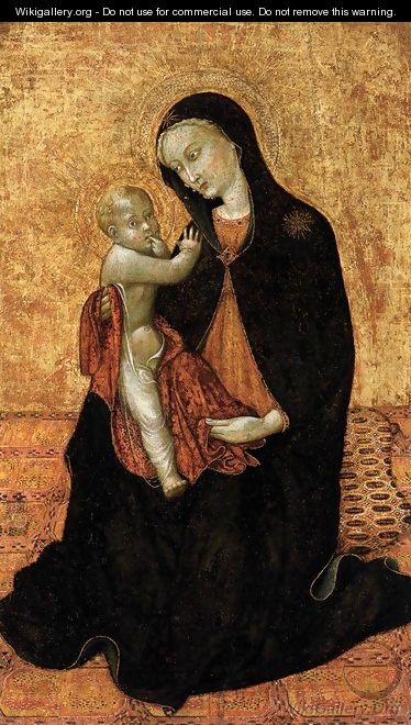 Virgin of Humility - Stefano Di Giovanni Sassetta