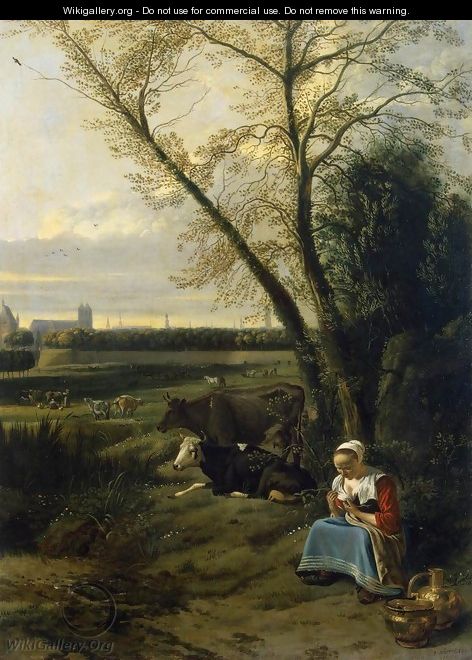 Shepherdess - Jan Siberechts