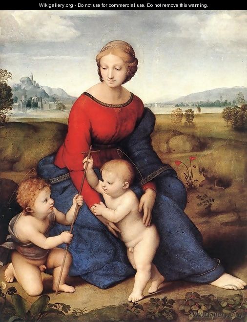 Madonna of Belvedere (Madonna del Prato) - Raffaelo Sanzio
