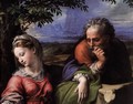 Holy Family below the Oak (detail) - Raffaelo Sanzio