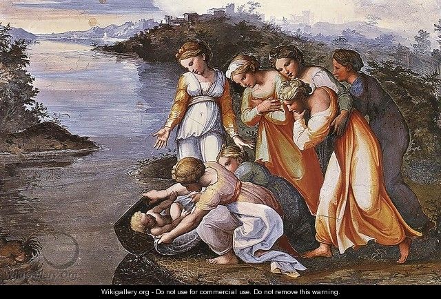 Moses Saved from the Water 2 - Raffaelo Sanzio