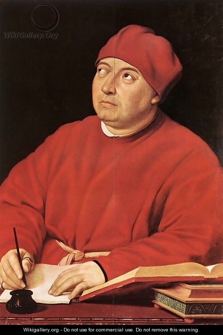 Cardinal Tommaso Inghirami - Raffaelo Sanzio