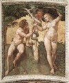 Adam and Eve (ceiling panel) 2 - Raffaelo Sanzio