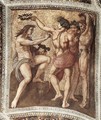 Apollo and Marsyas (ceiling panel) - Raffaelo Sanzio