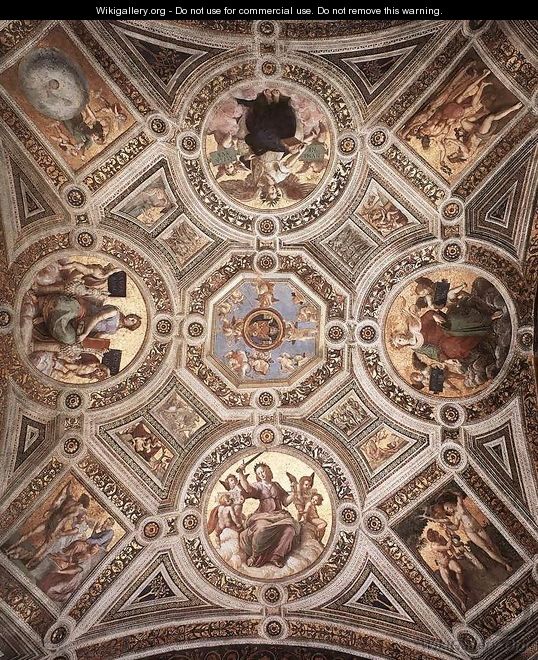 Ceiling - Raffaelo Sanzio