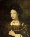 Saskia, the Artist's Wife - Rembrandt Van Rijn