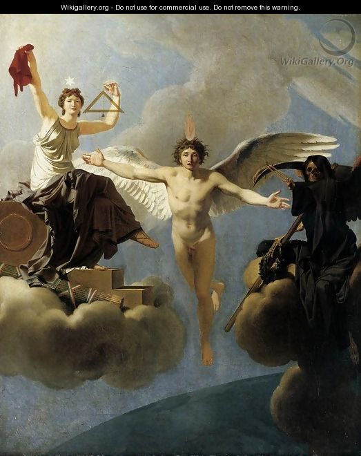 The Genius of France between Liberty and Death - Regnault Henri
