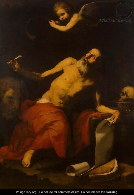 St Jerome and the Angel - Jusepe de Ribera