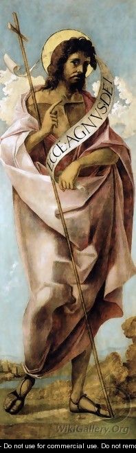 St John the Baptist - Martino Da Udine (see Pellegrino Da San Daniele)