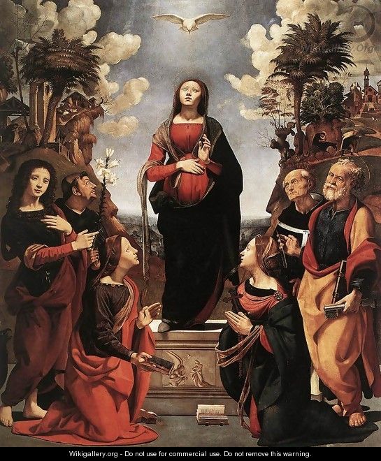 Incarnation of Jesus - Piero Di Cosimo